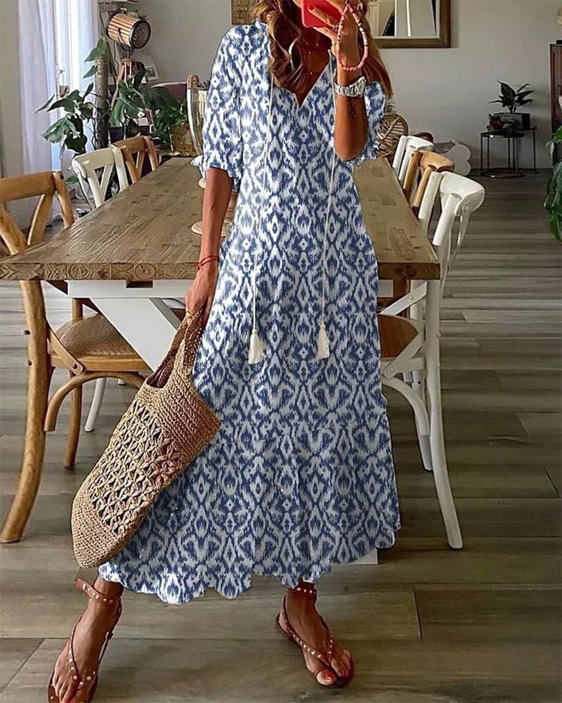 Moon | Robe bohème décontractée à la coupe flatteuse 