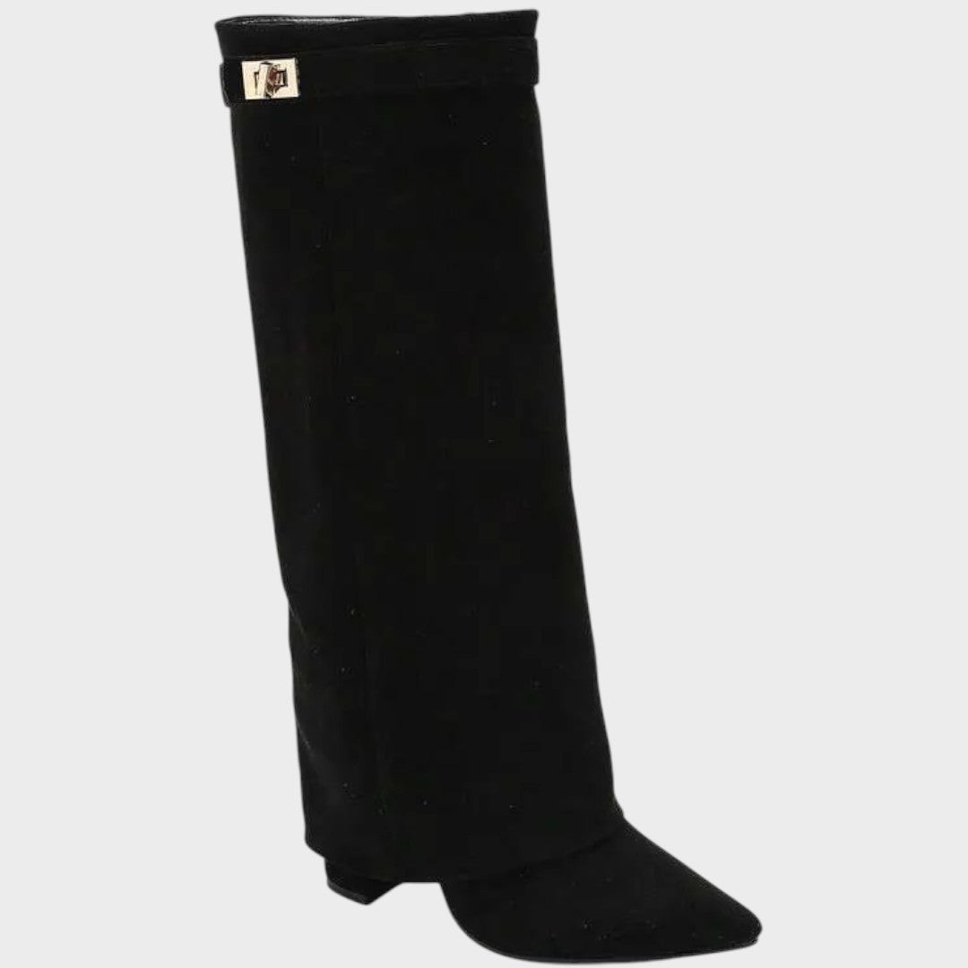 Lunara | Bottes hautes en daim