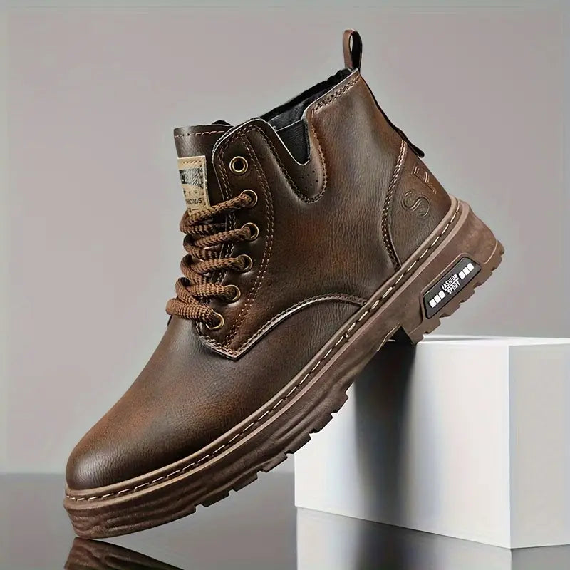 Bottes vintage imperméables et antidérapantes Devin
