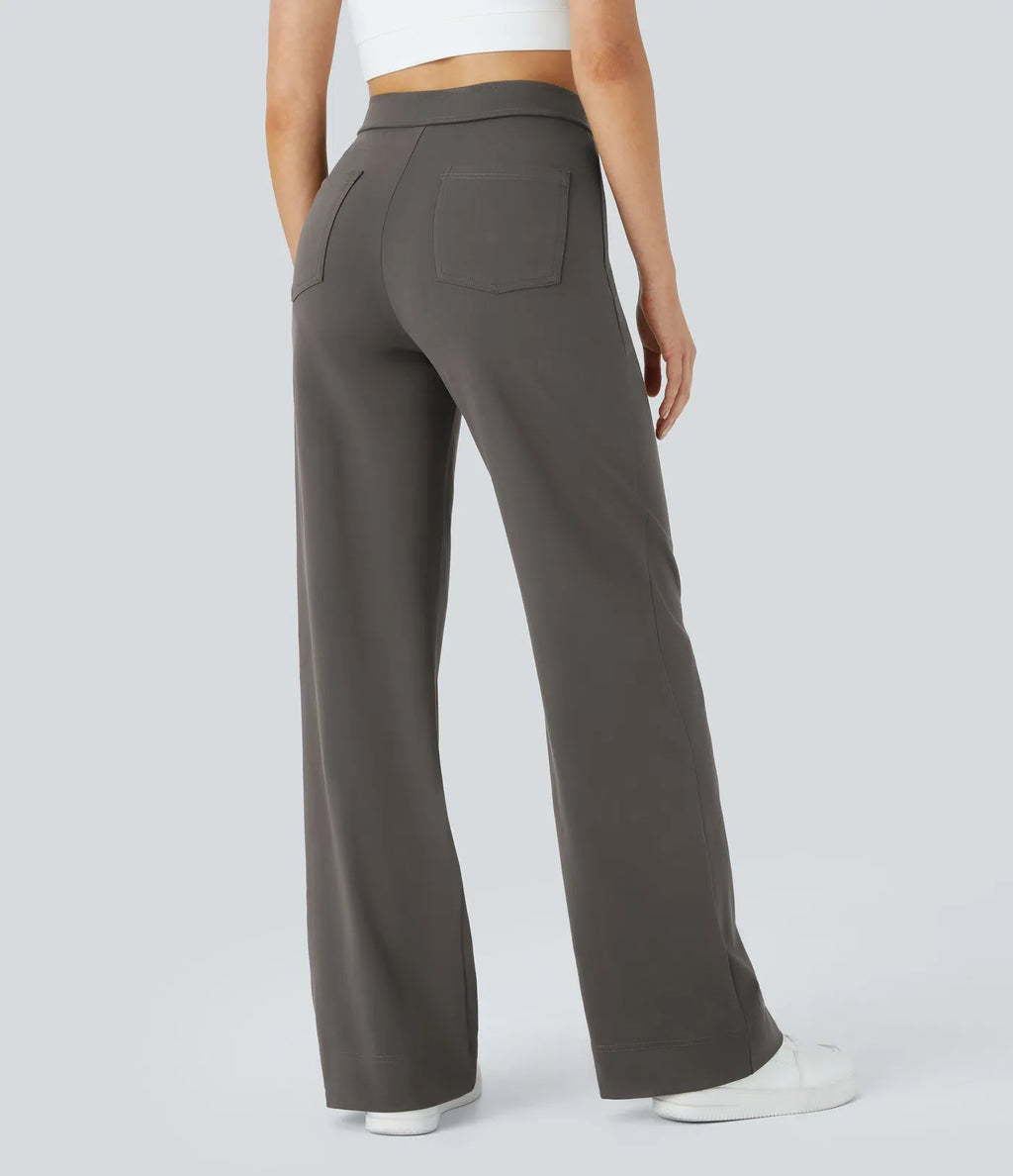 Naomi | Elastische &amp; Comfortabele Broek Met Hoge Taille | 1+1 Free