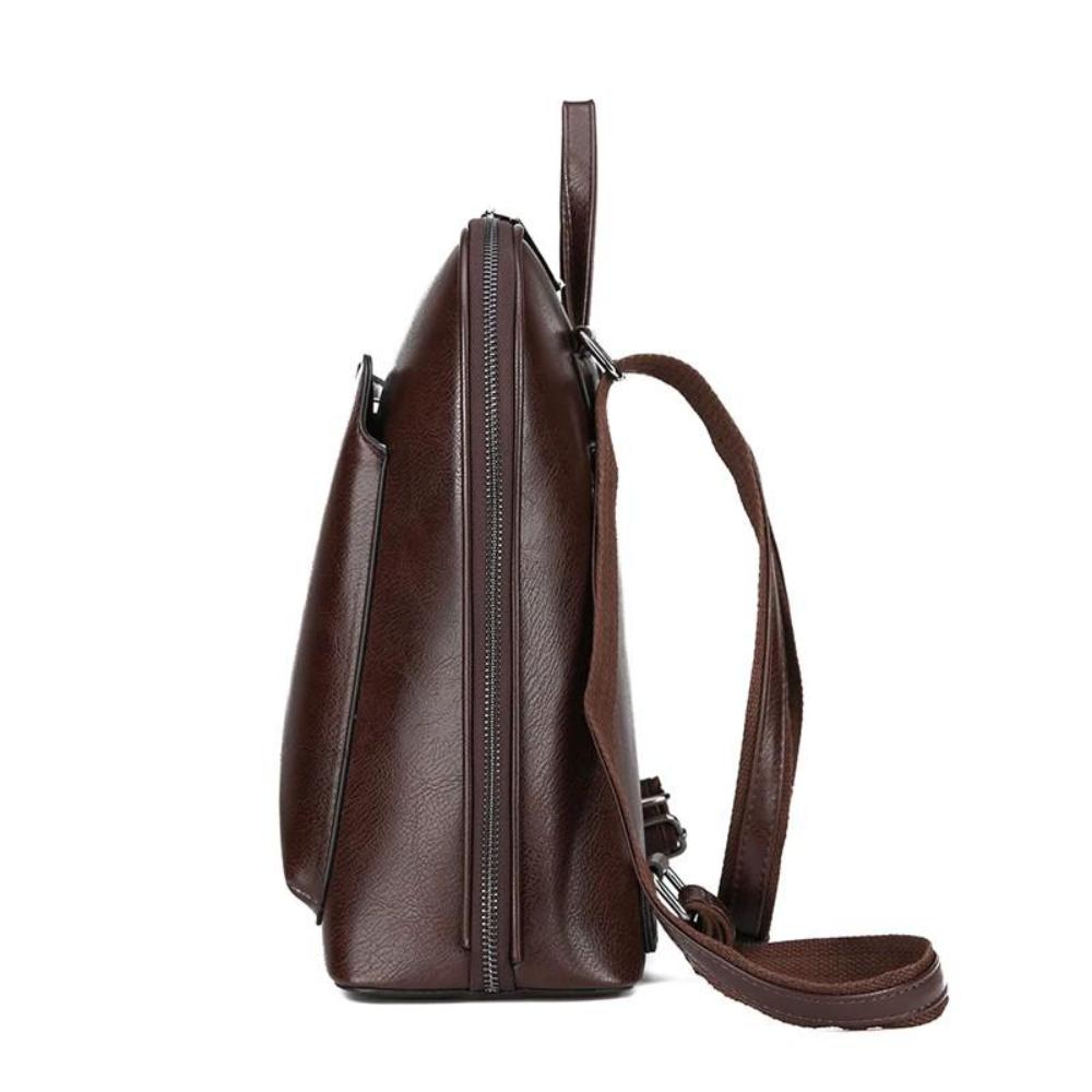 Saskia - Sac à dos classique à double fermeture éclair