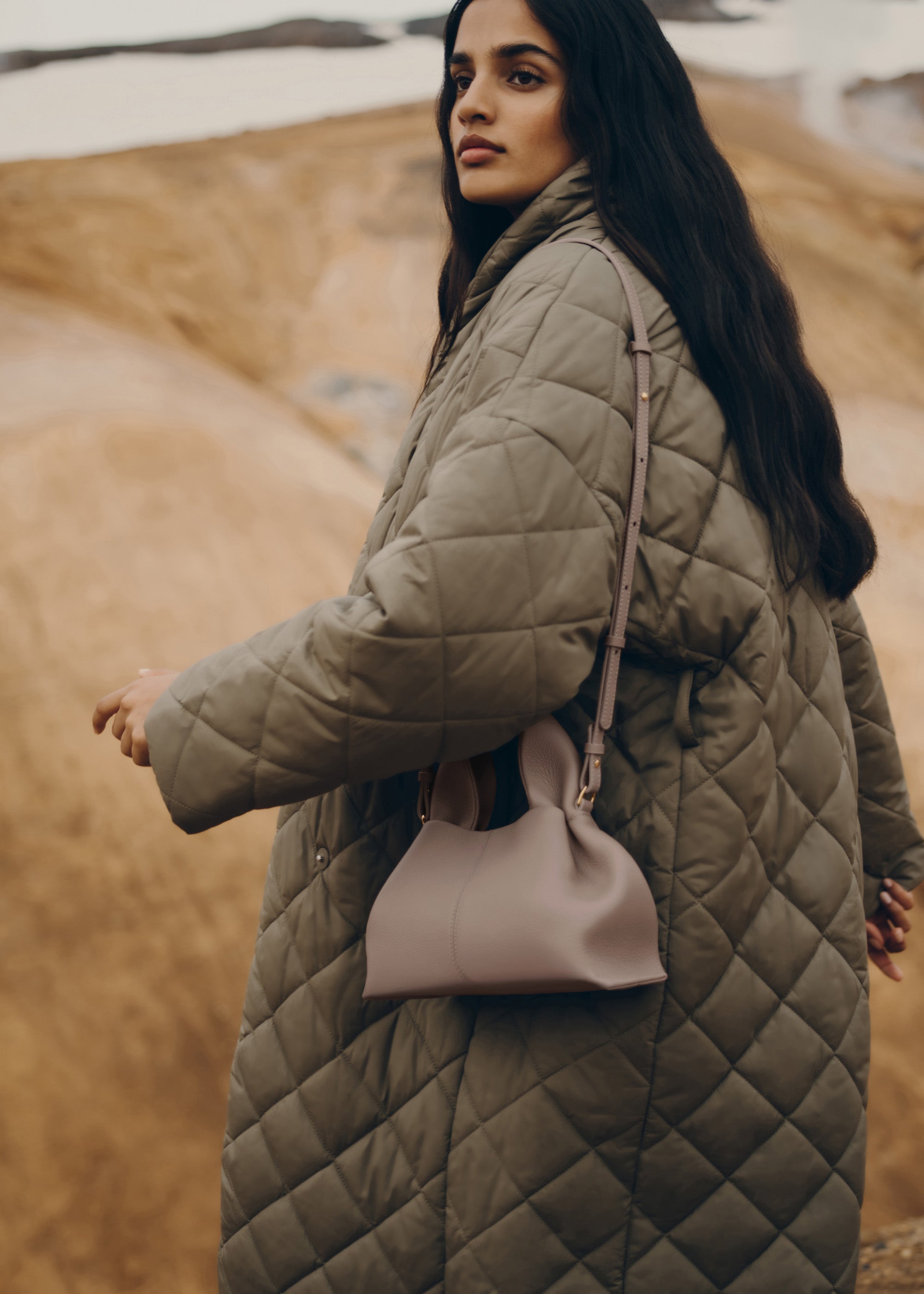 Sac cabas Lior – Mini | Taupe