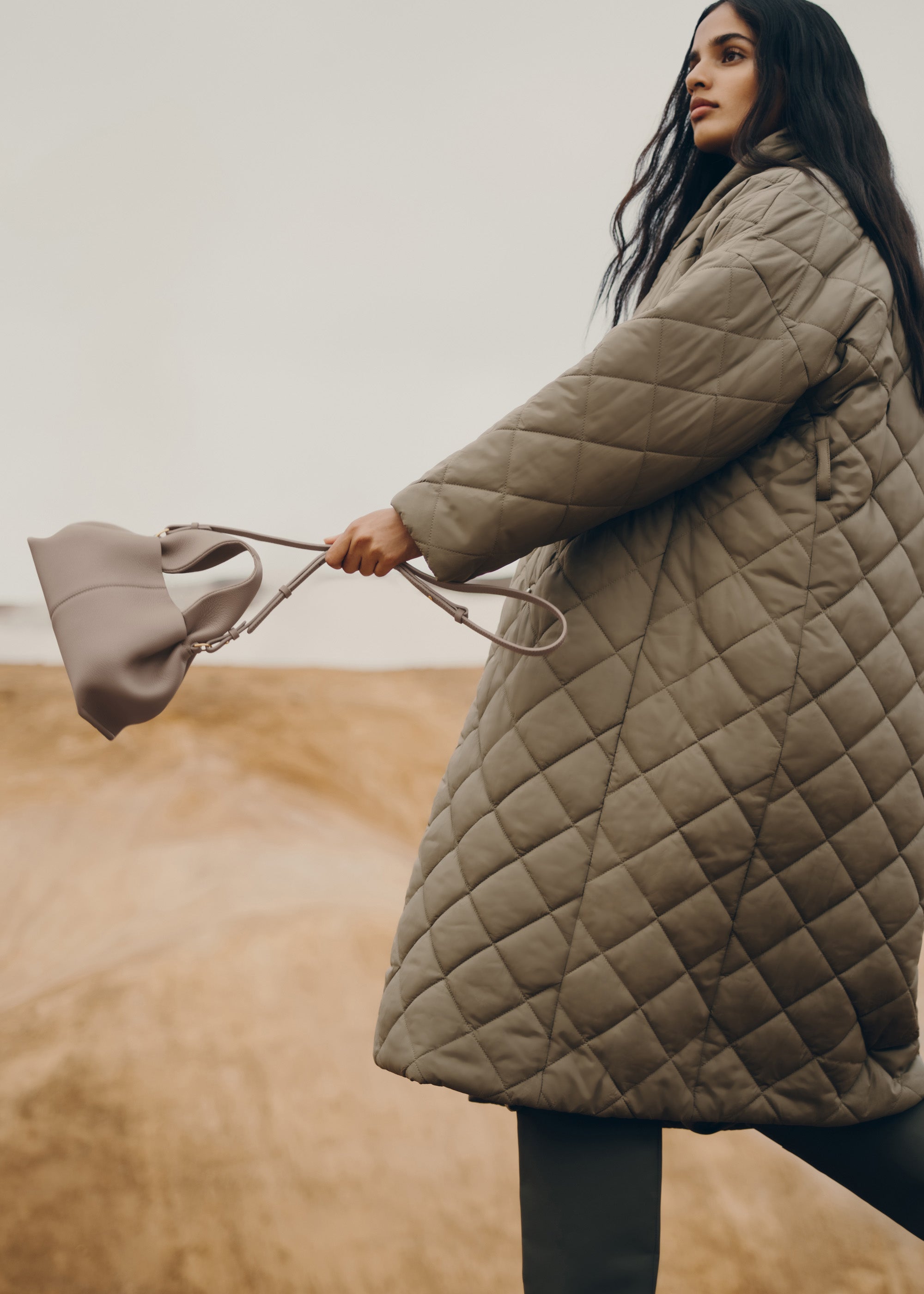 Sac cabas Lior – Mini | Taupe