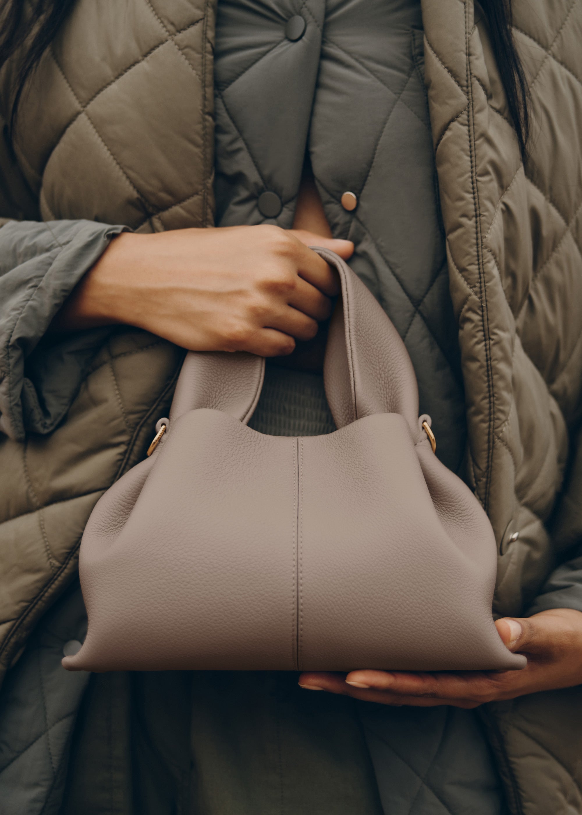 Sac cabas Lior – Mini | Taupe