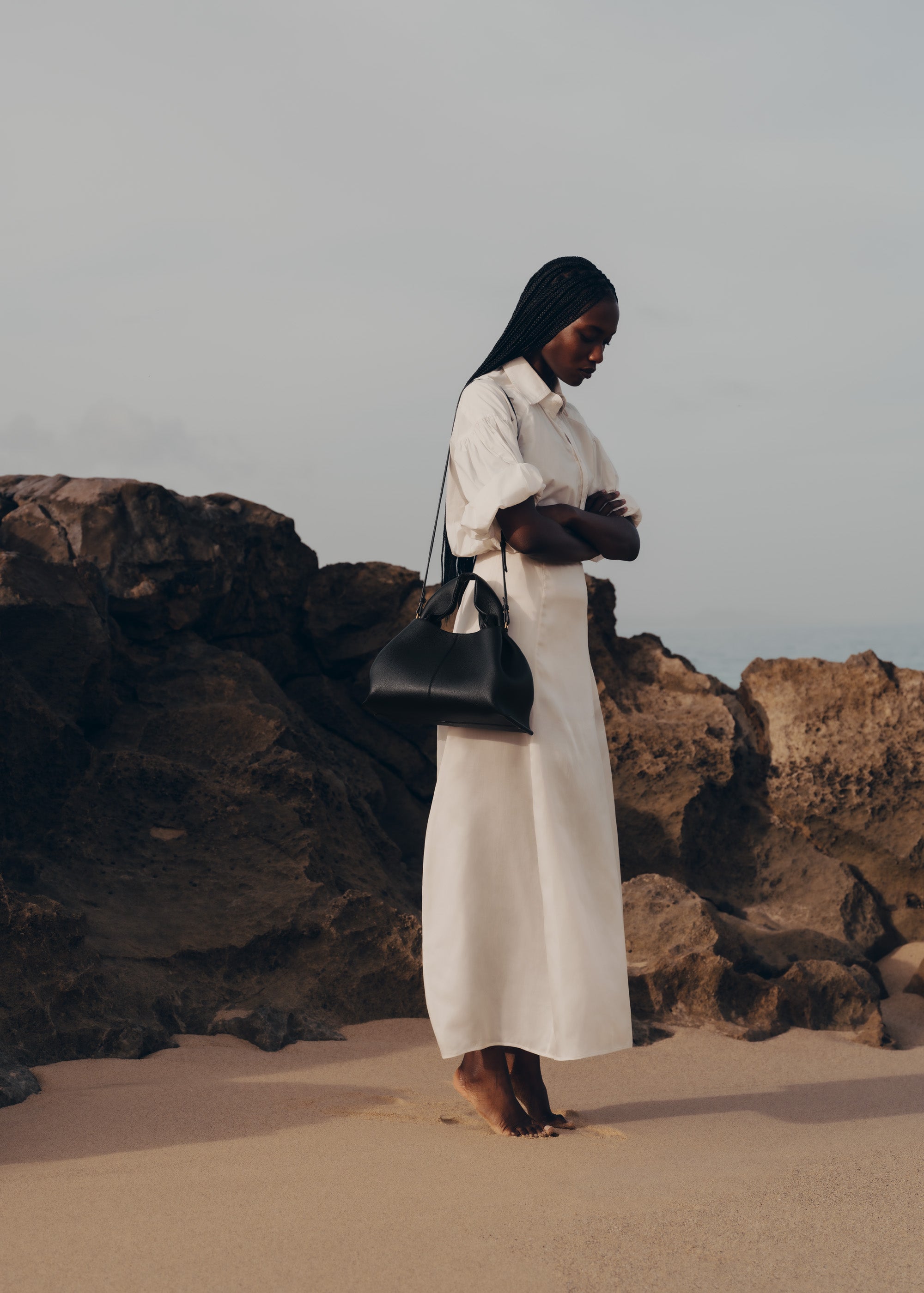 Sac cabas Lior – Grand modèle | Noir