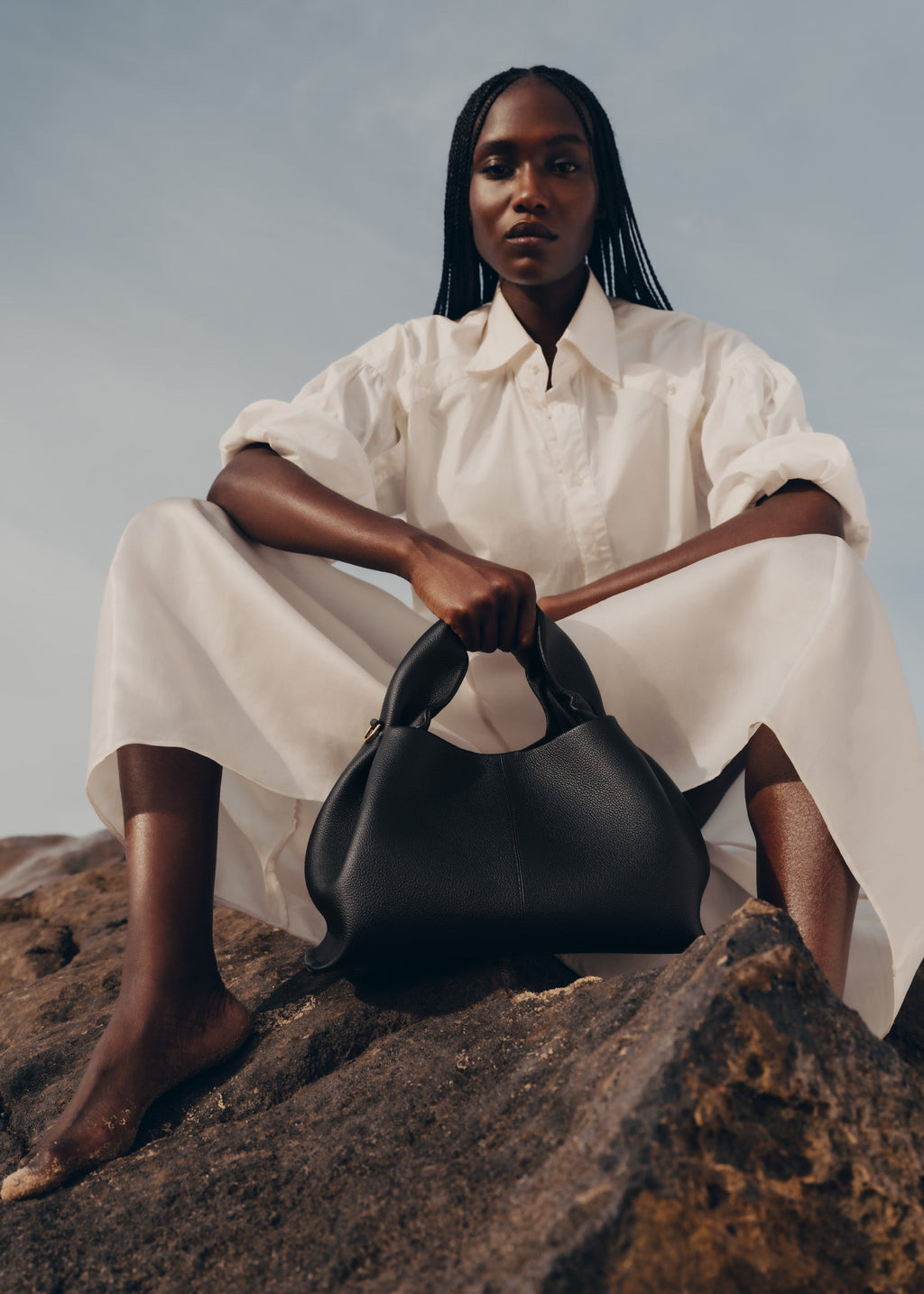 Sac cabas Lior – Grand modèle | Noir