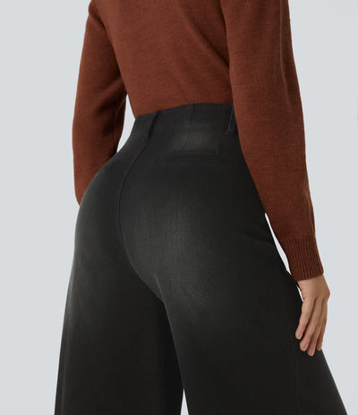 Nicole | Comfortabele & Casual Broek Met Wijde Pijpen