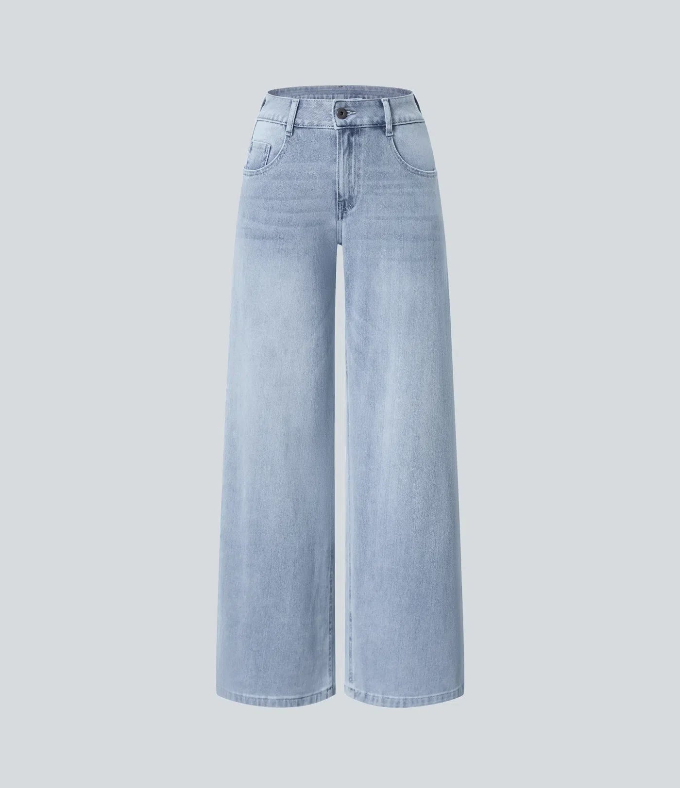 Linda | Comfortabele Jeans Met Handige Ritszakken & Losvallende Elegante Pijpen