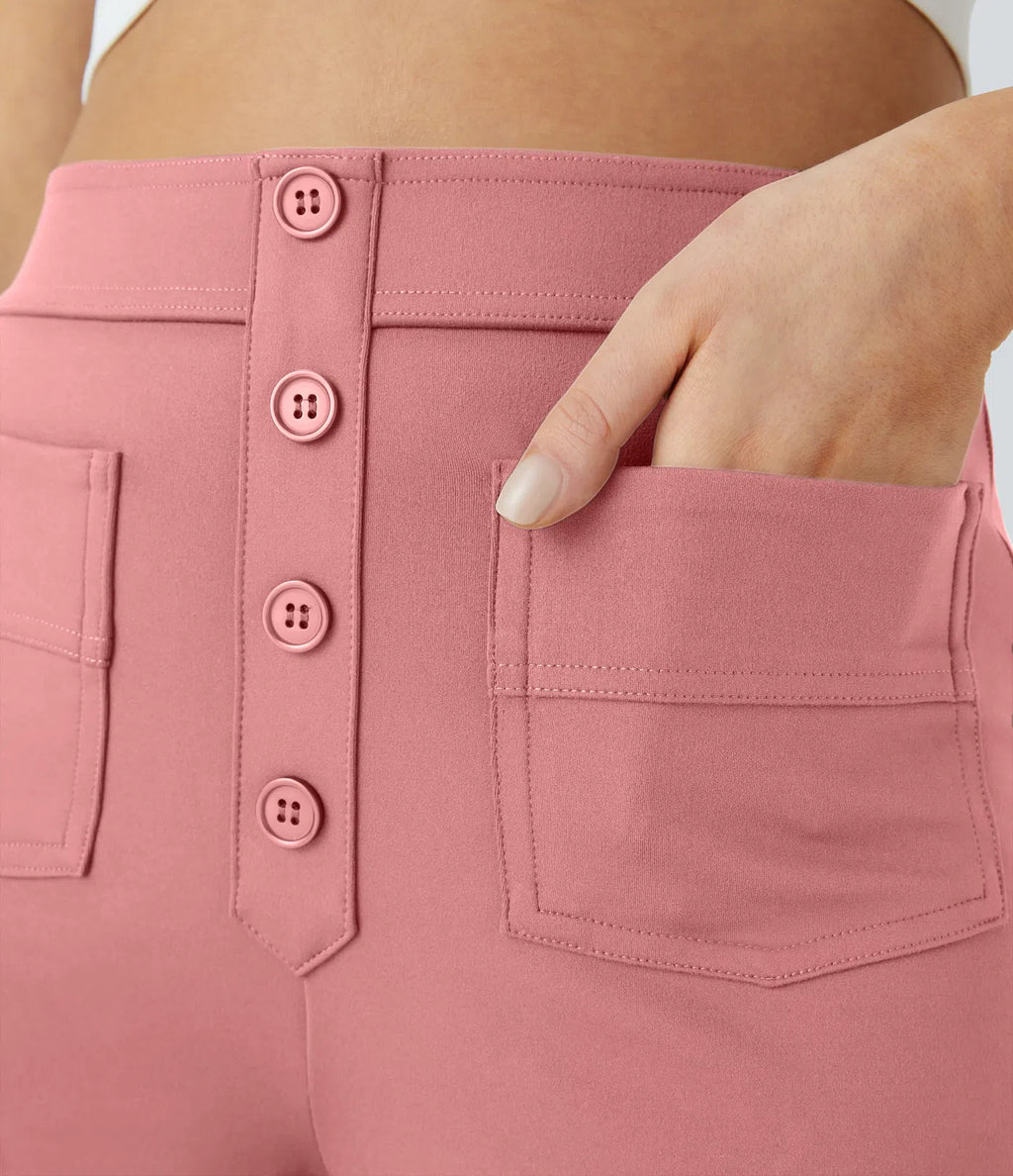 Naomi | Elastische &amp; Comfortabele Broek Met Hoge Taille | 1+1 Free