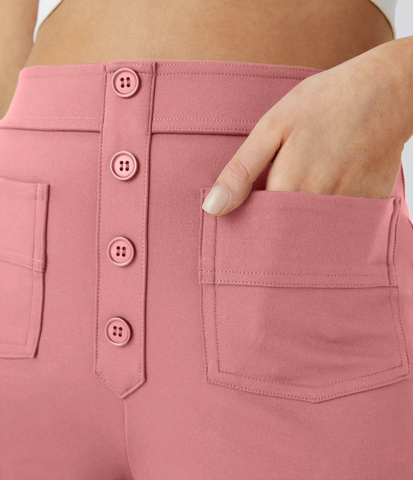 Naomi | Elastische & Comfortabele Broek Met Hoge Taille | 1+1 Gratis