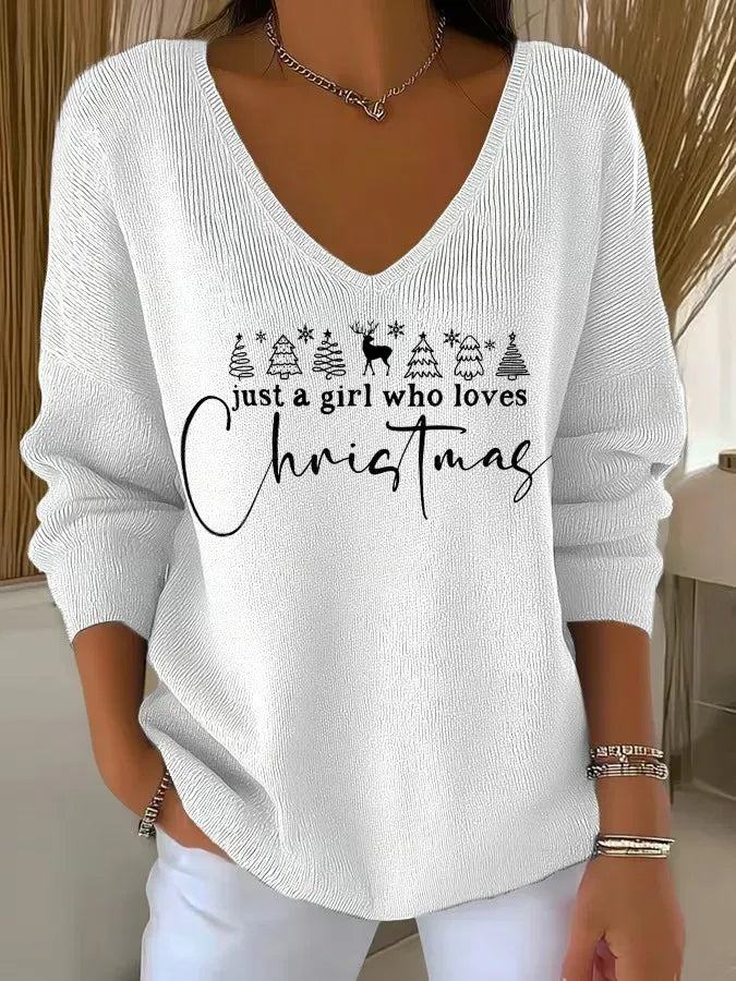 Lara™ | Christmas Fleece Jumper - Warmth, Style &amp; Joy 