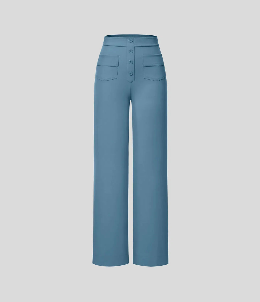 Naomi | Elastische &amp; Comfortabele Broek Met Hoge Taille | 1+1 Free