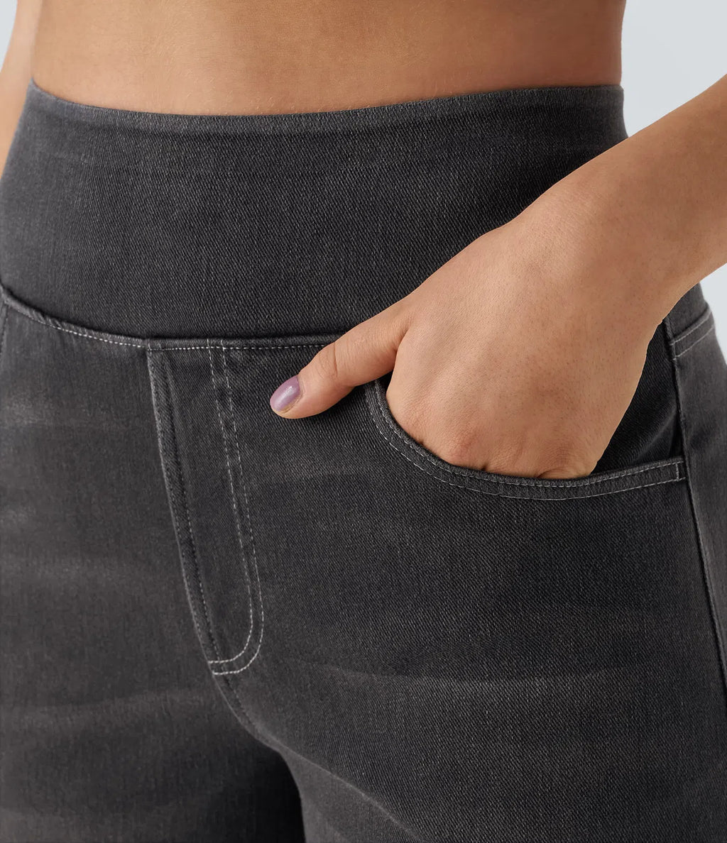 Eve | Comfortabele &amp; Elastische Broek Met Hoge Taille