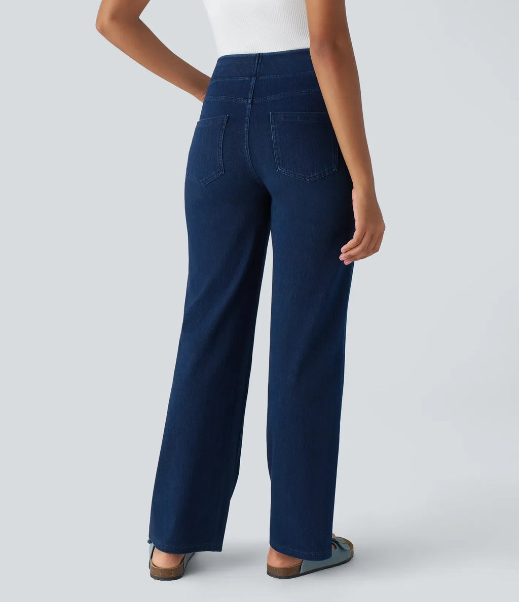 Isabella | Elastische &amp; Comfortabele Broek Met Hoge Taille