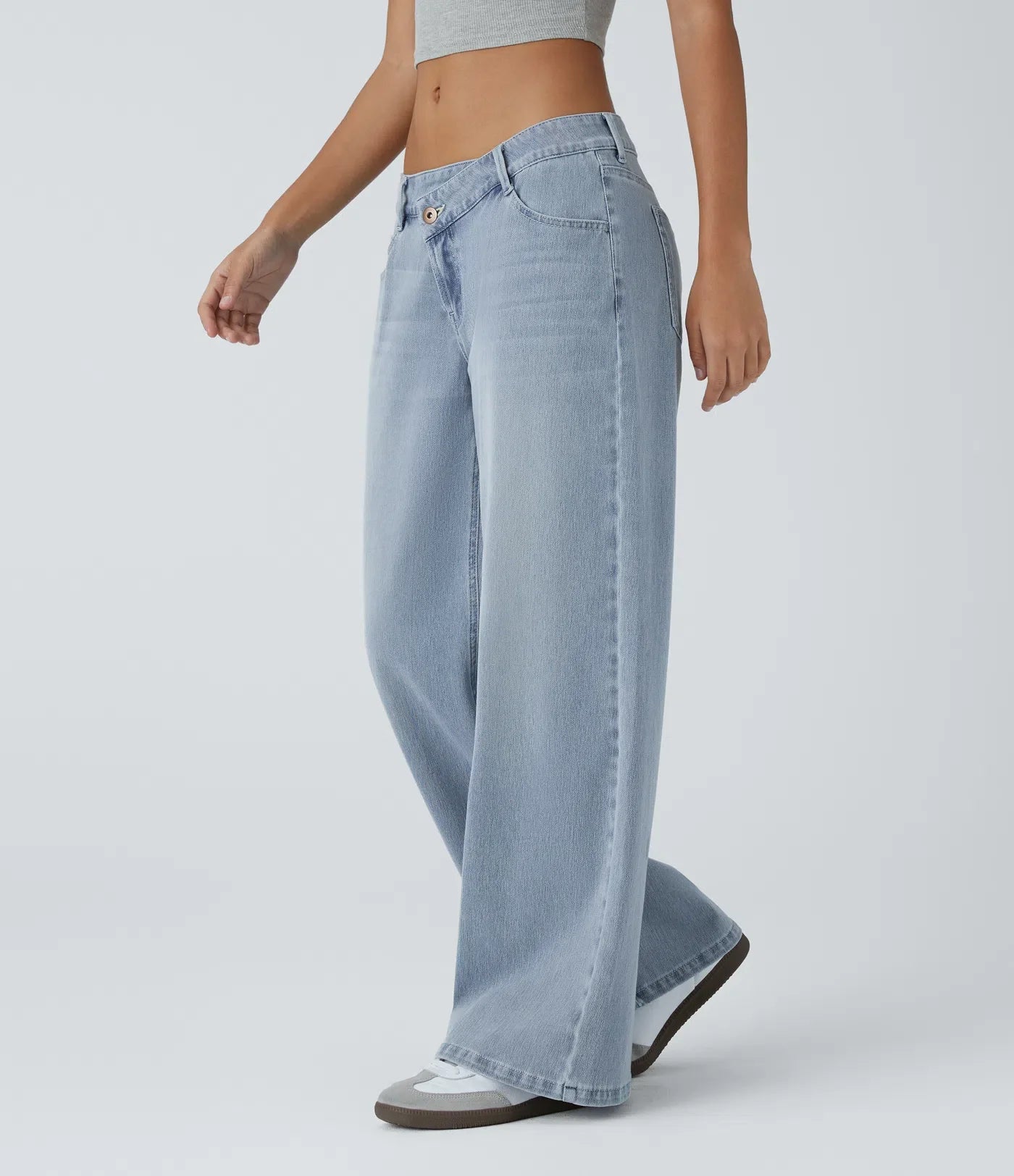 Sophia | Comfortabele Wide Leg Jeans Met Elegante Pasvorm &amp; Handige Ritszakken