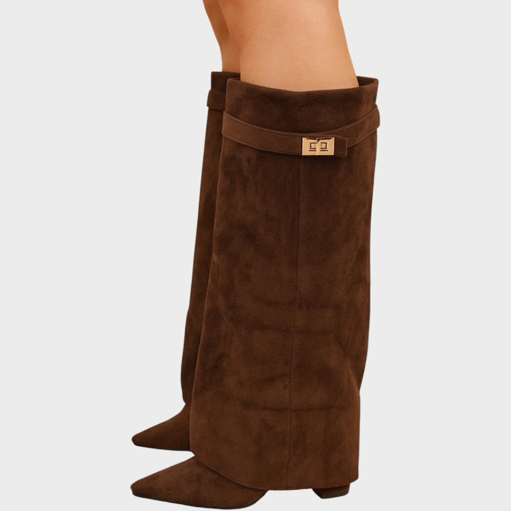 Lunara | Bottes hautes en daim