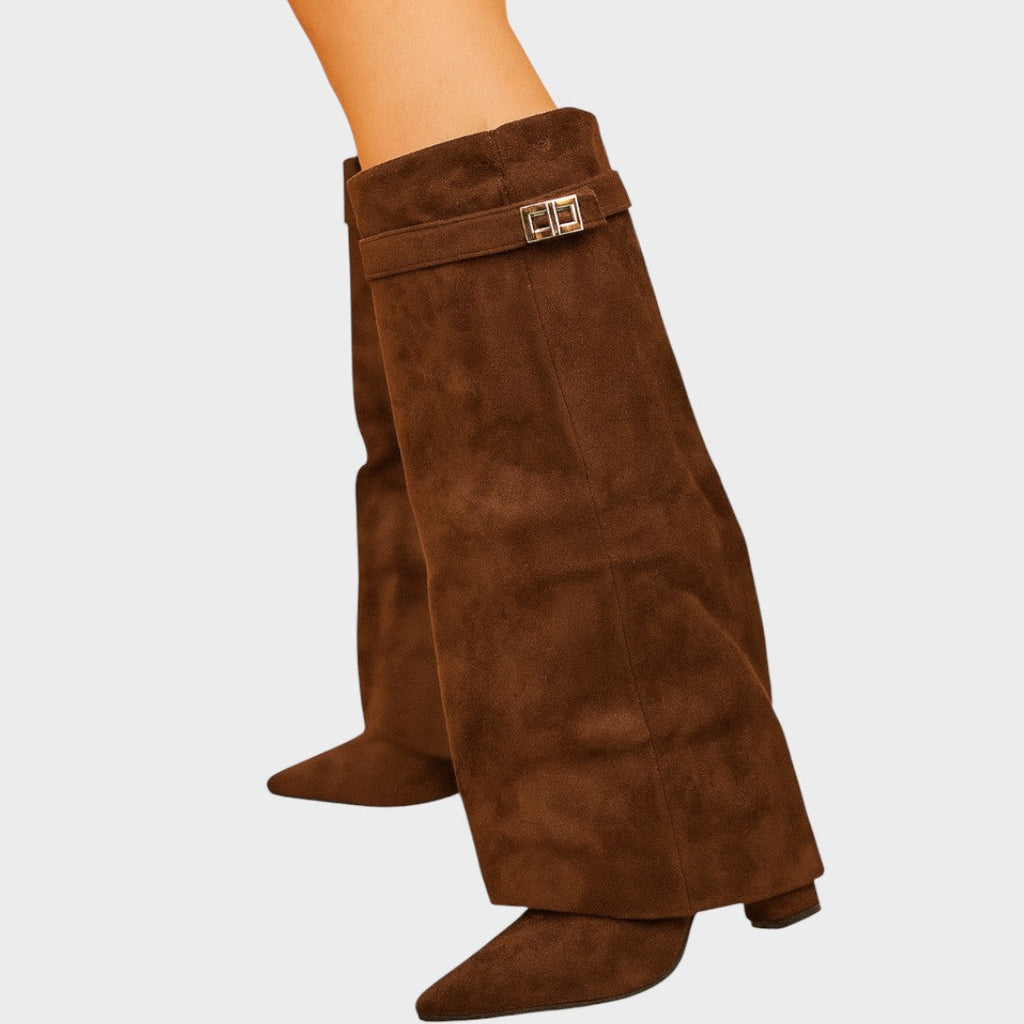 Lunara | Bottes hautes en daim