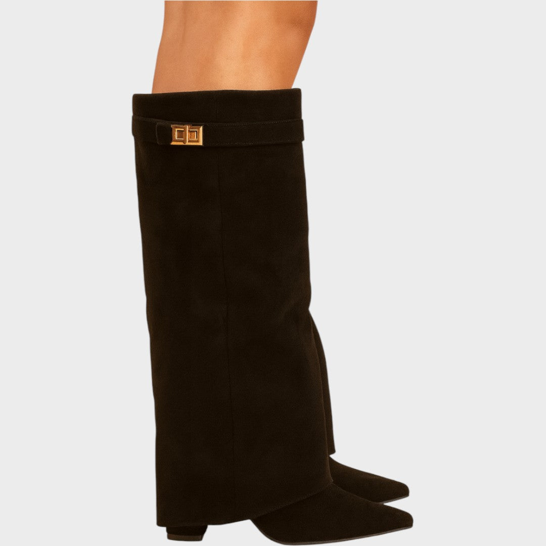 Lunara | Bottes hautes en daim