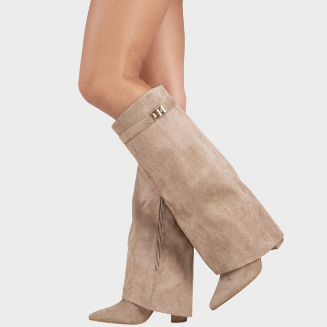 Lunara | Bottes hautes en daim