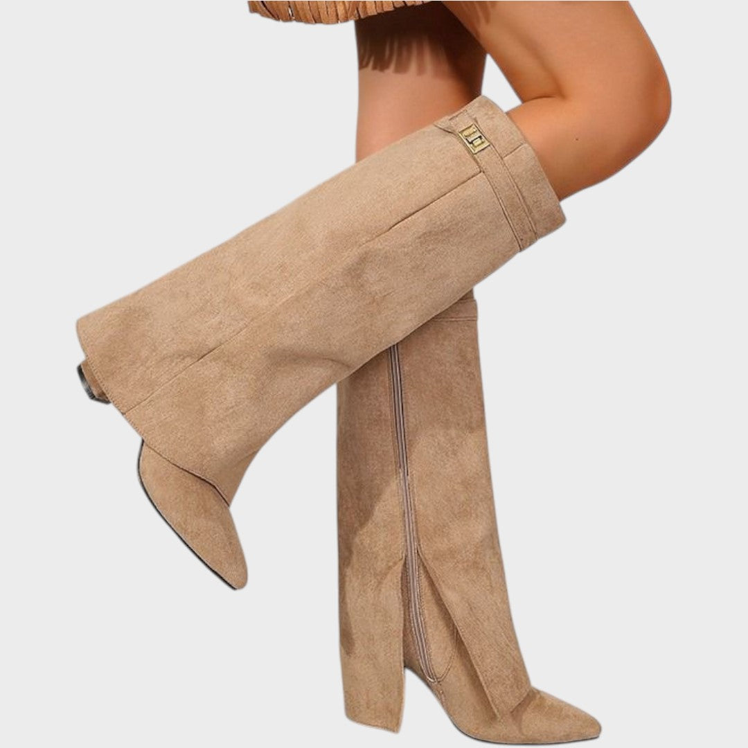 Lunara | Bottes hautes en daim