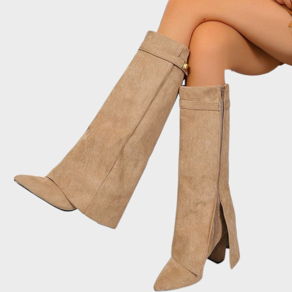 Lunara | Bottes hautes en daim