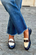 Marleen | Mocassin bleu marine