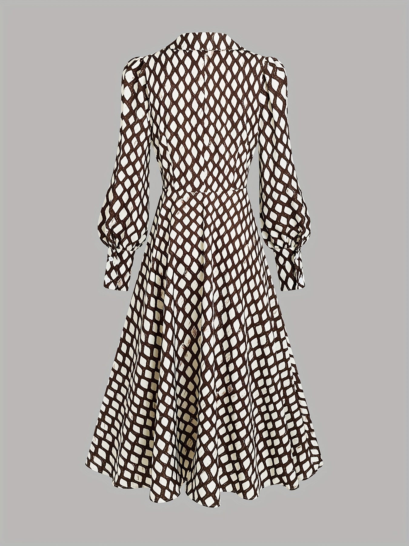 Izarah | Robe à imprimé losanges