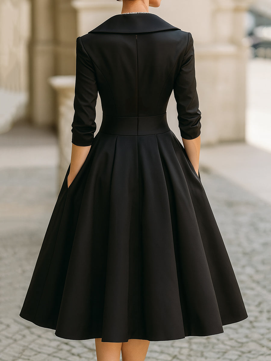 Lea™ – Elegant midi dress