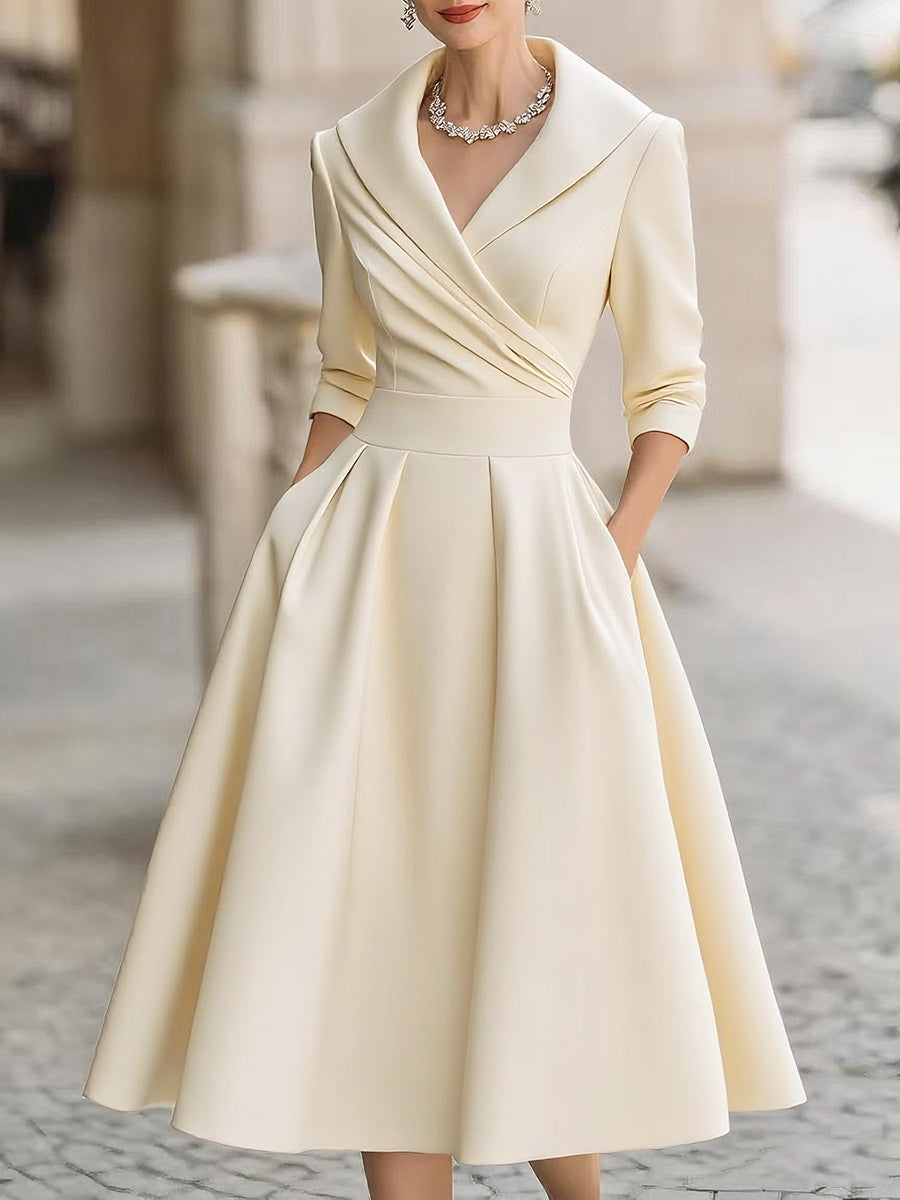 Lea™ – Elegant midi dress