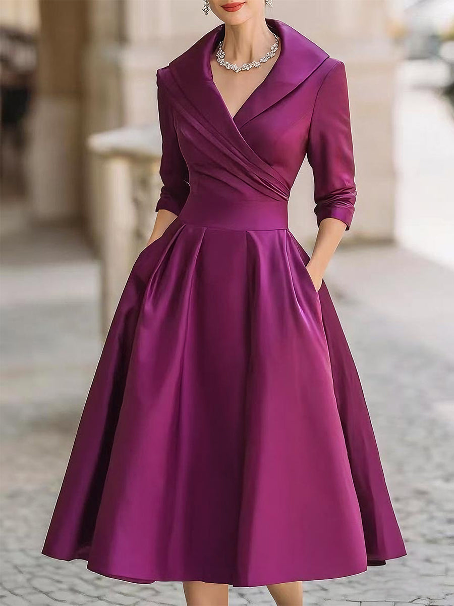 Lea™ – Elegant midi dress