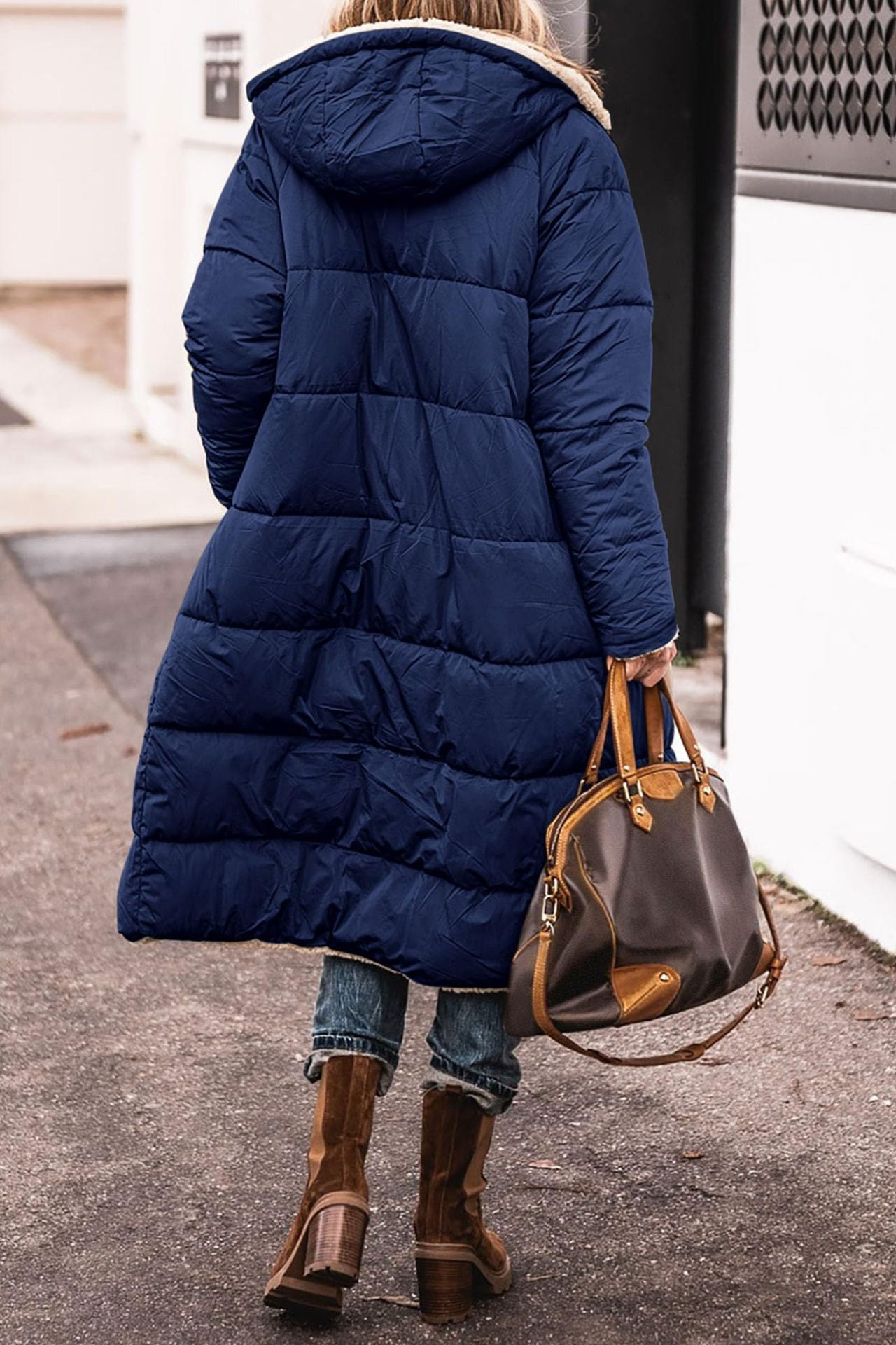 Carina - Elegant reversible coat for women