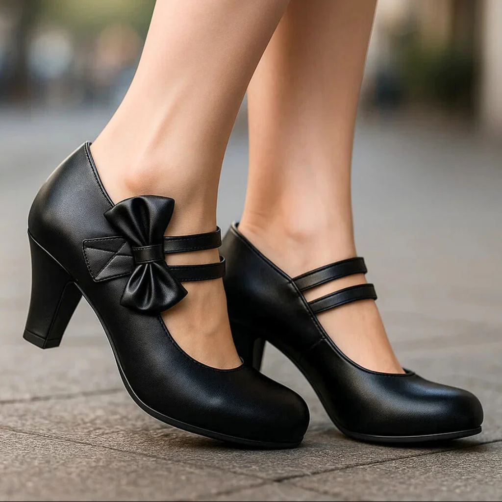 TALONS BELLA À NŒUD