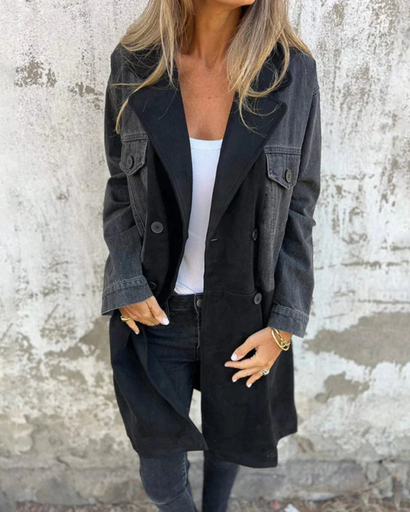 Škrlová Stylish trench coat for spring days