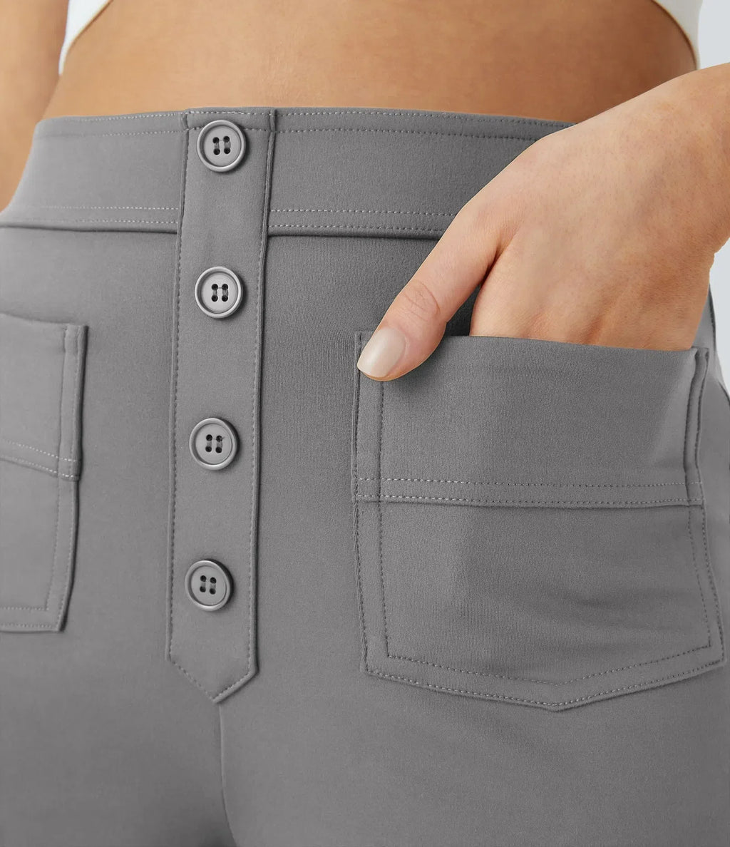 Naomi | Elastische &amp; Comfortabele Broek Met Hoge Taille | 1+1 Free