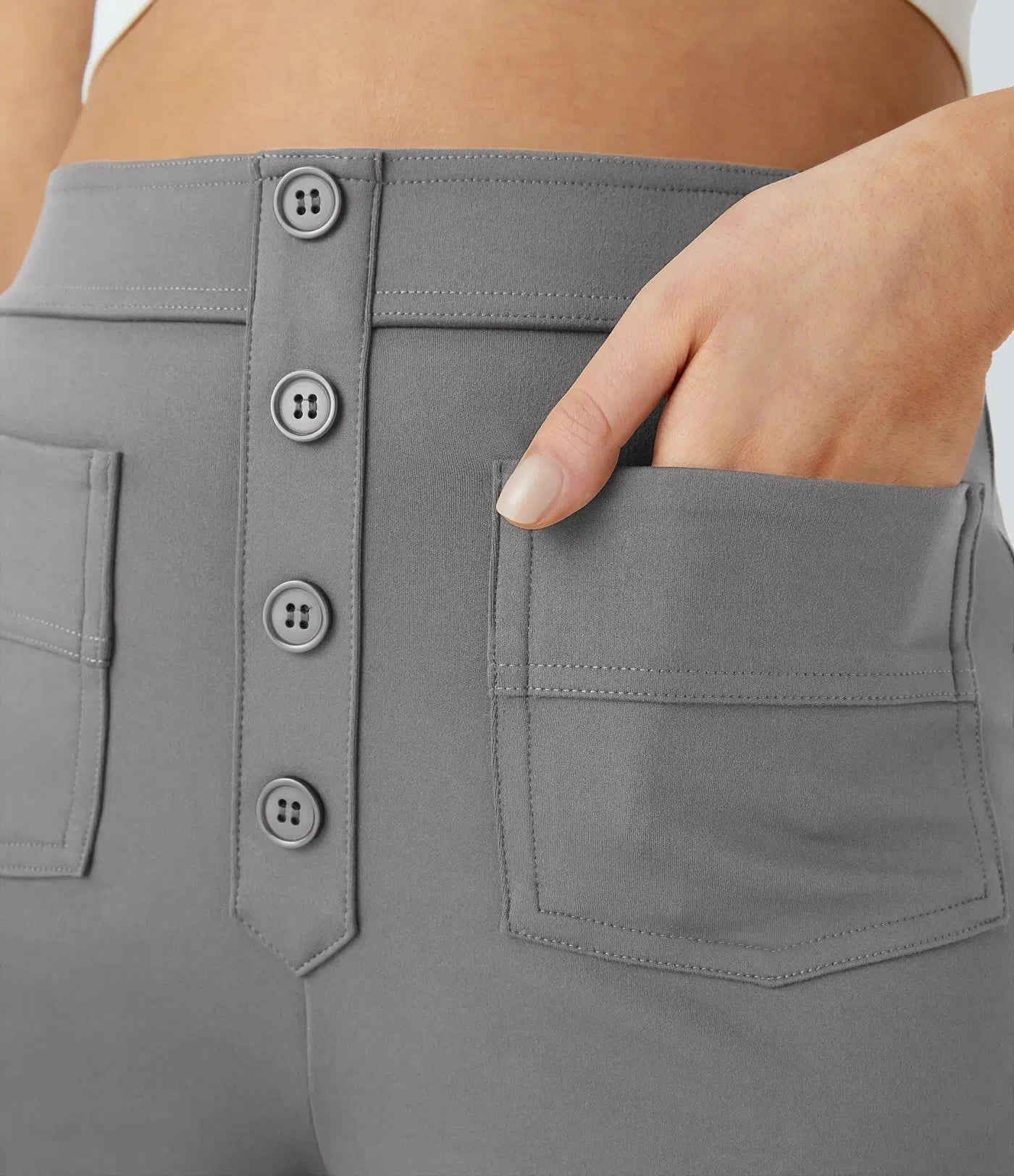 Naomi | Elastische &amp; Comfortabele Broek Met Hoge Taille | 1+1 Free