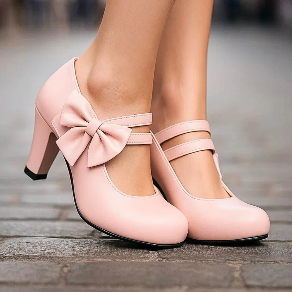 TALONS BELLA À NŒUD
