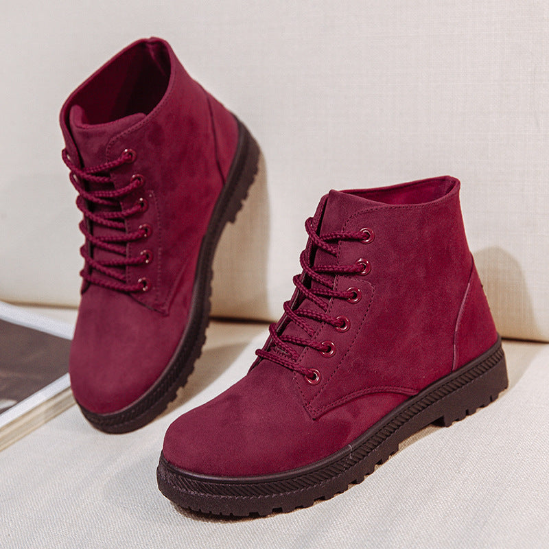 Noa™ | Autumn ankle boots with warm lining and suede look