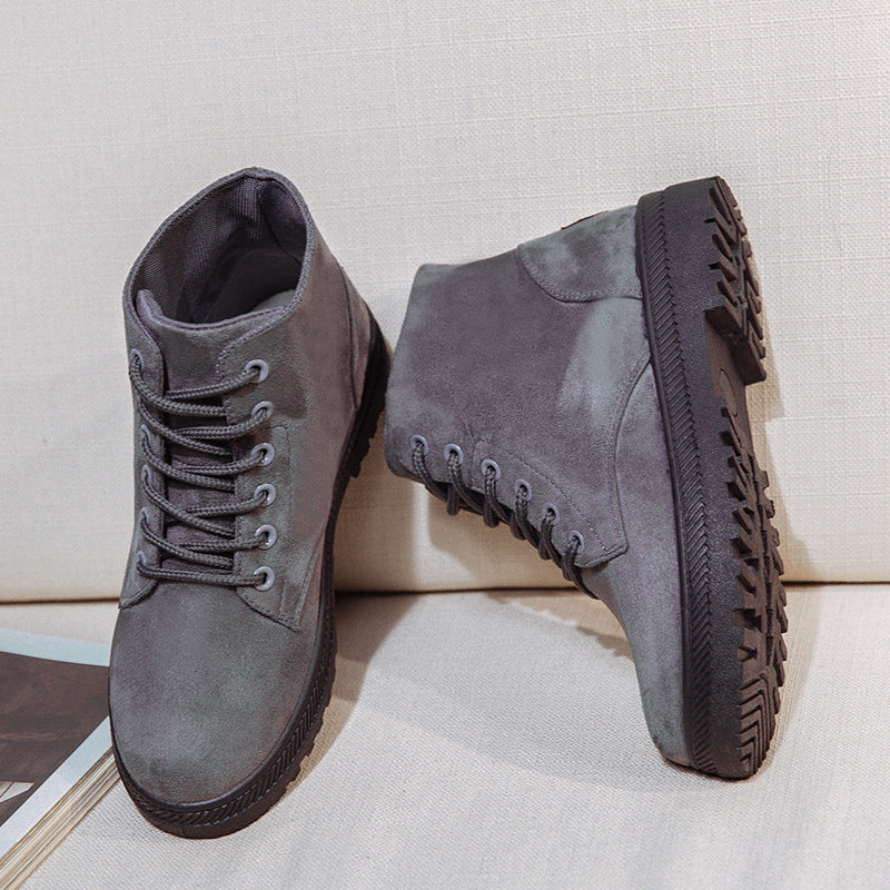 Noa™ | Autumn ankle boots with warm lining and suede look