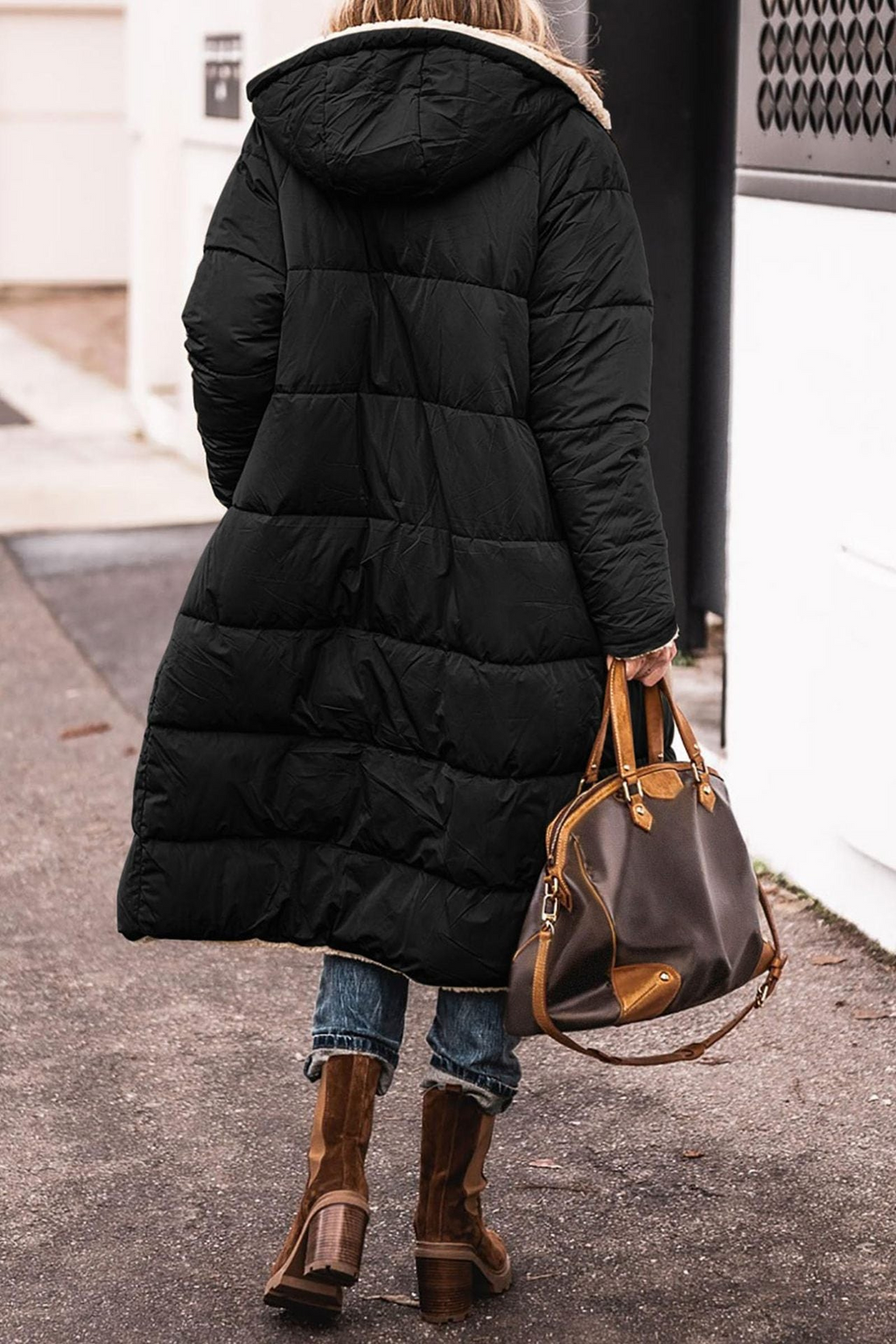 Carina - Elegant reversible coat for women