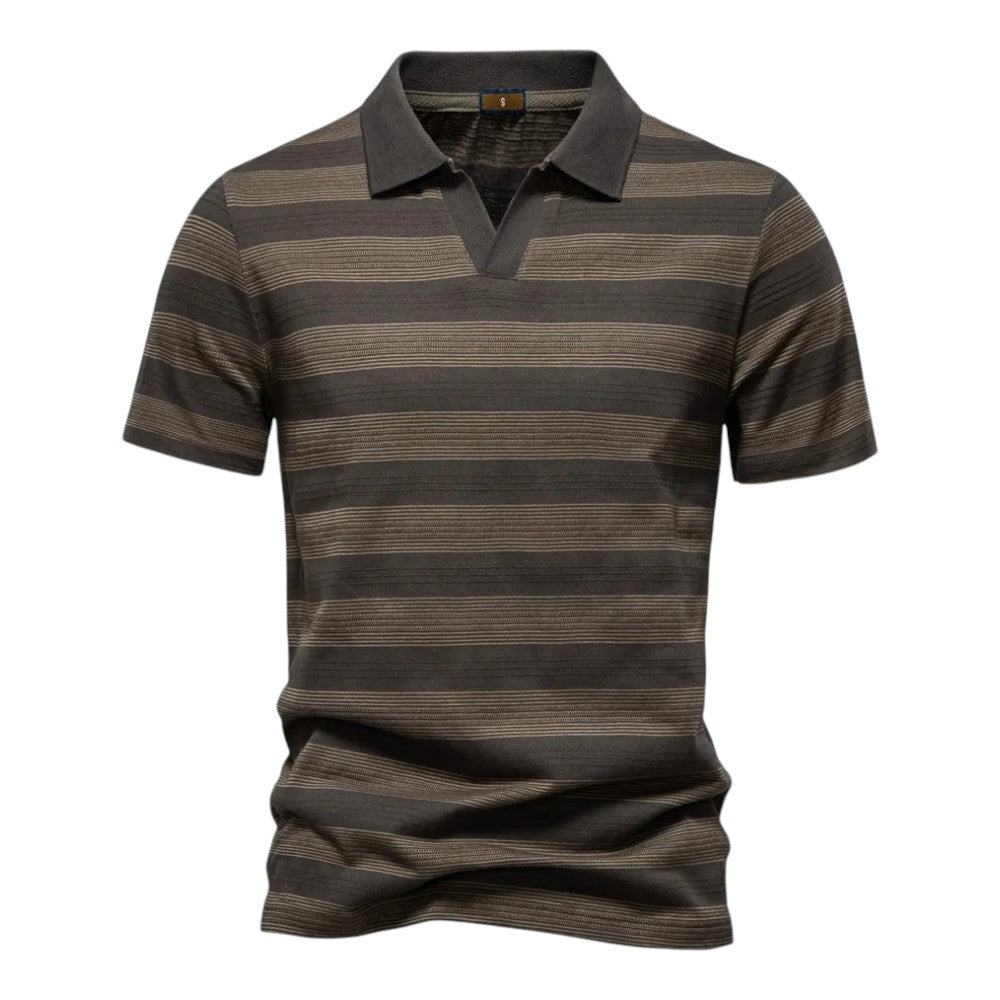 Vojta™ | Men's striped polo shirt for summer days