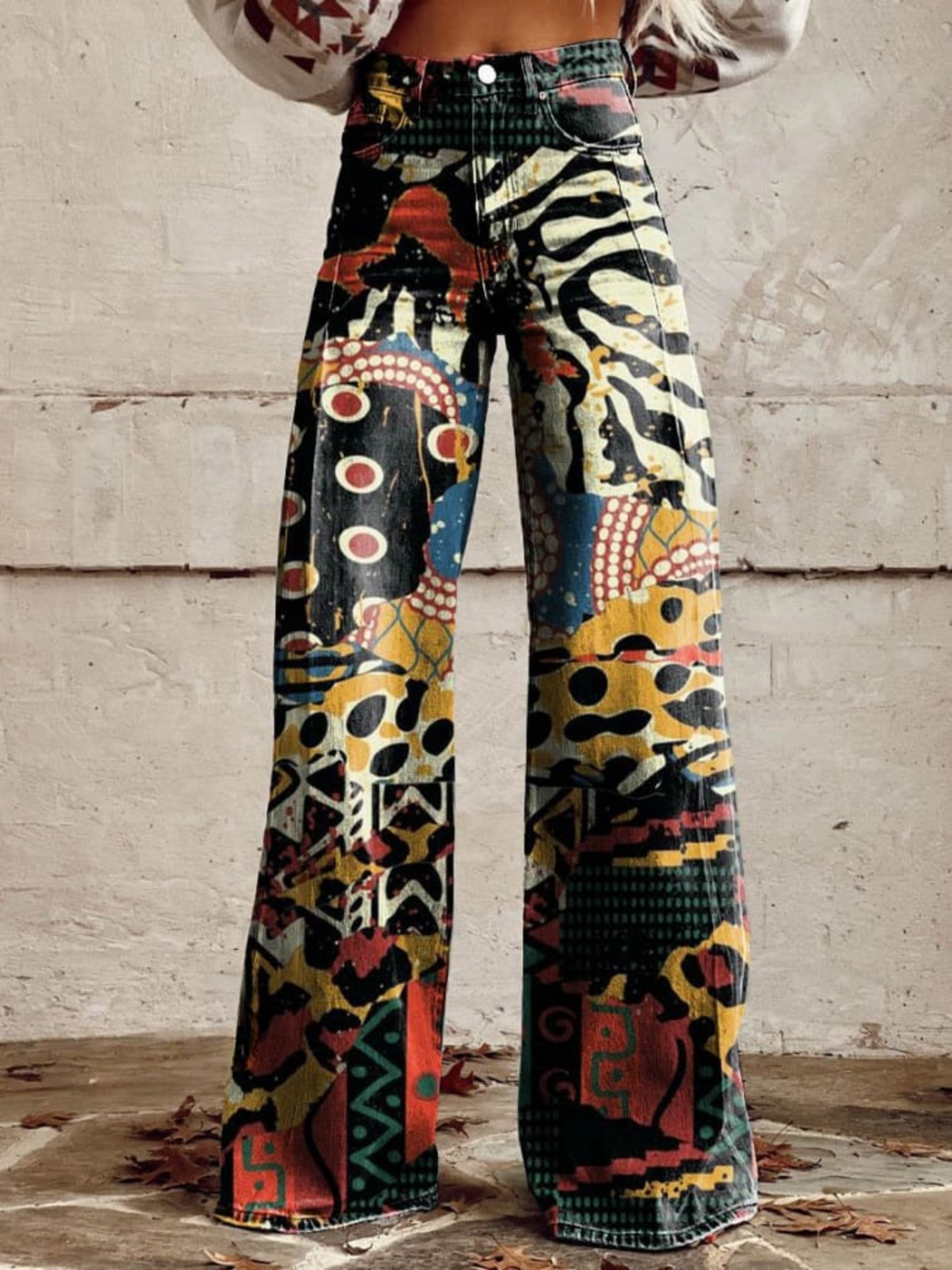 Leon | Tribal Art Statement Pants