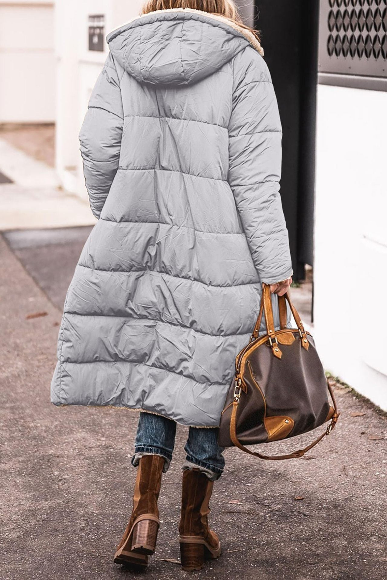 Carina - Elegant reversible coat for women