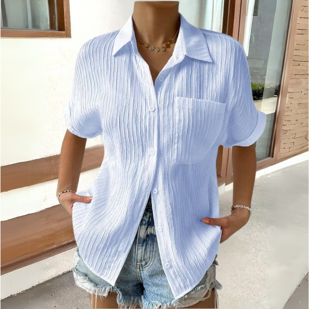 ANNEKE™ | ELEGANT COLLAR BLOUSE