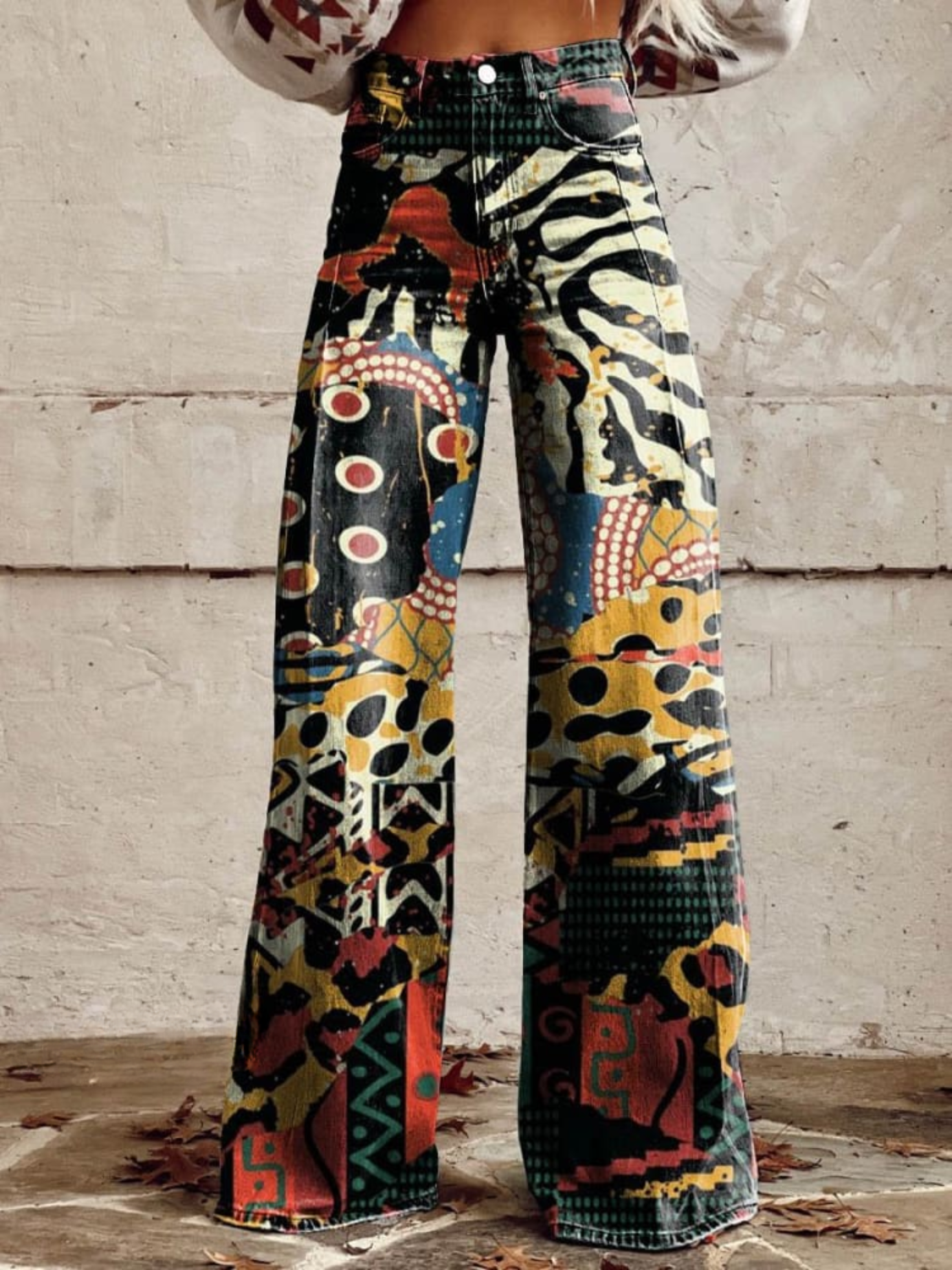 Leon | Tribal Art Statement Pants