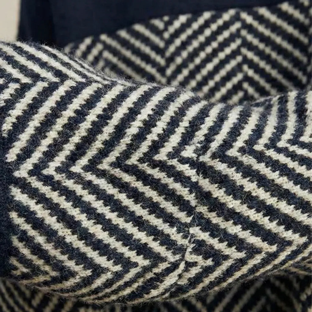 Pénélope | Pull en maille à chevrons 