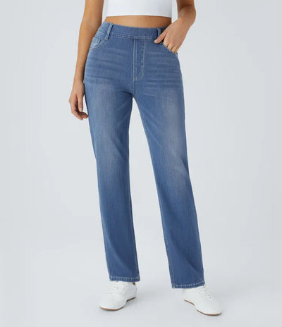 Lotte | Elastische & Comfortabele Broek Met Hoge Taille