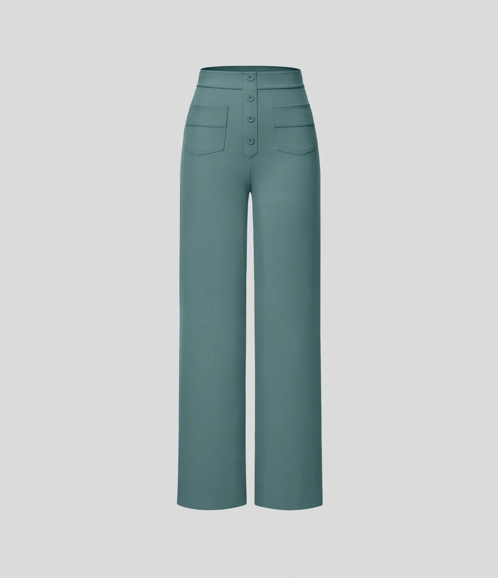 Naomi | Elastische &amp; Comfortabele Broek Met Hoge Taille | 1+1 Free