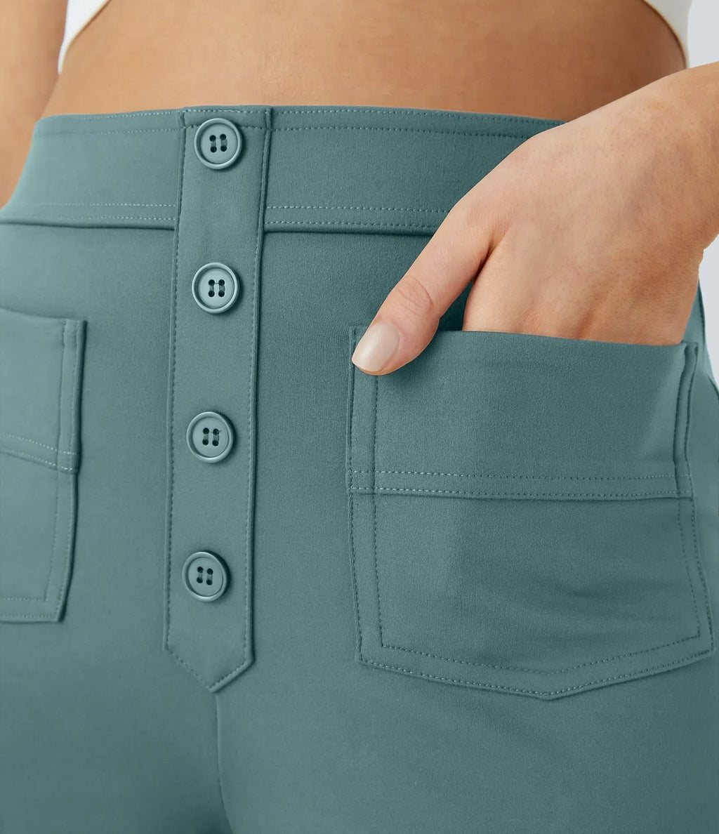 Naomi | Elastische &amp; Comfortabele Broek Met Hoge Taille | 1+1 Free