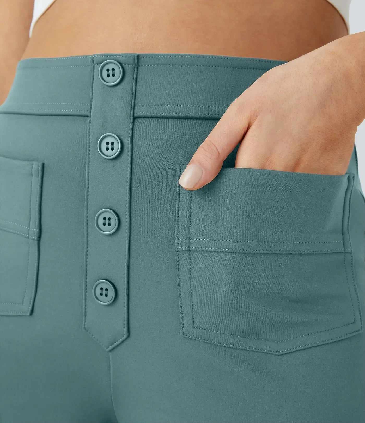 Naomi | Elastische & Comfortabele Broek Met Hoge Taille | 1+1 Gratis