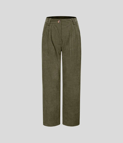 Annette | Comfortabele Broek Met Middelhoge Taille, Ritssluiting En Zijzakken